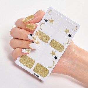 6 sheets for $20 Nail Wrap strips stickers - AF036